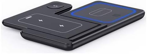 3 In 1 LED Fast Wireless Charger Stand Foldable Charging Station